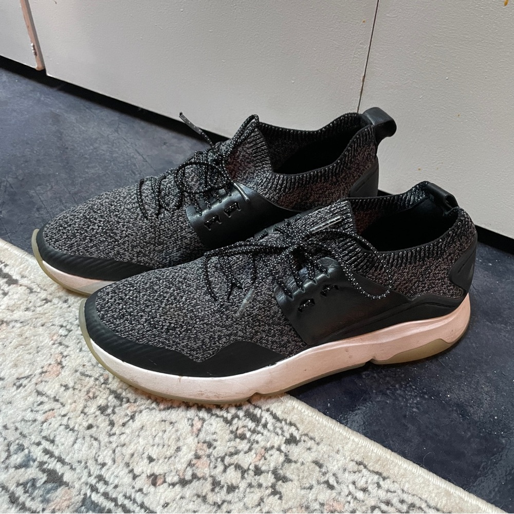 ZeroGrand All Day Trainer Sneakers – Black/White